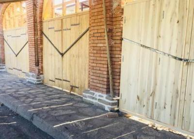خاتمه بازسازی جداره مغازه های تپه تاریخی قالاباشی نقده