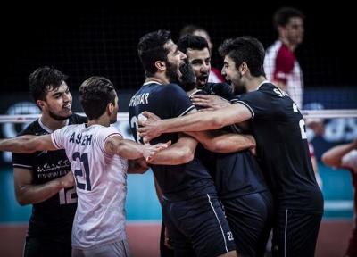 ترکیب والیبال ایران برای بازی با آرژانتین تعیین شد