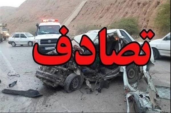 تصادف در فارس 2 کشته و 6زخمی در پی داشت