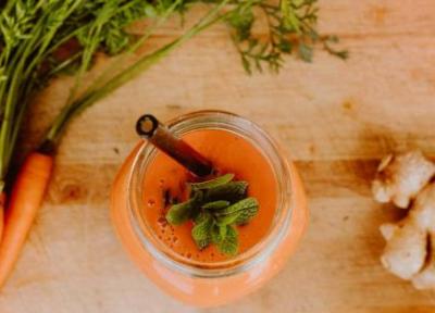 آب هویج و زنجبیل: نوشیدنی برای تقویت سیستم ایمنی